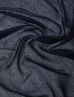 Stola in misto seta - BLU