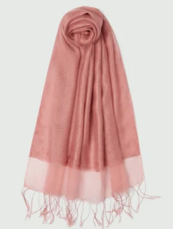 Stola in misto seta - ROSA