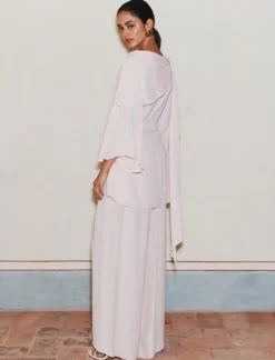 Top dritto in georgette - ROSA