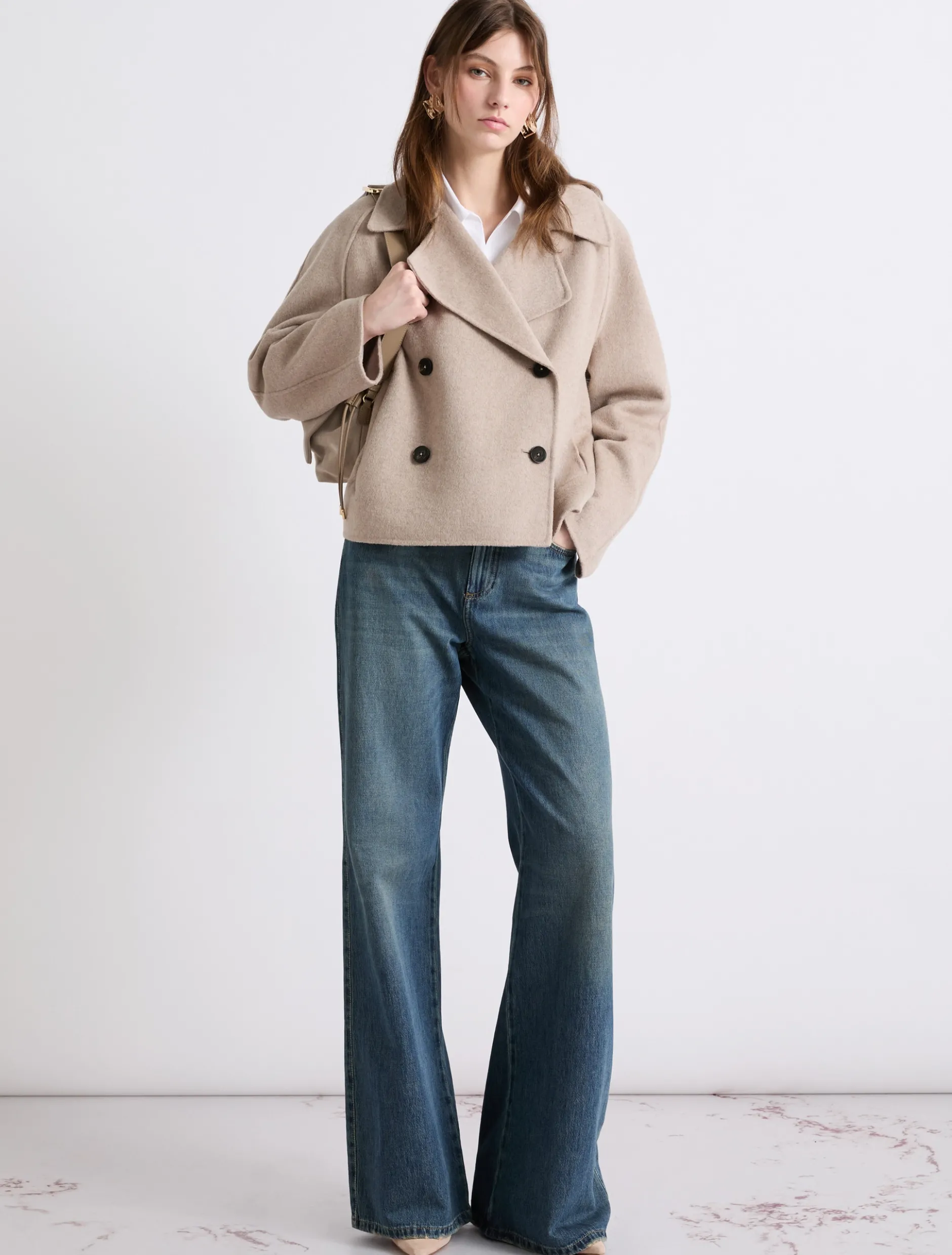 Trench corto in double - PANNA