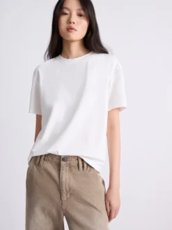T-shirt boxy - BIANCO