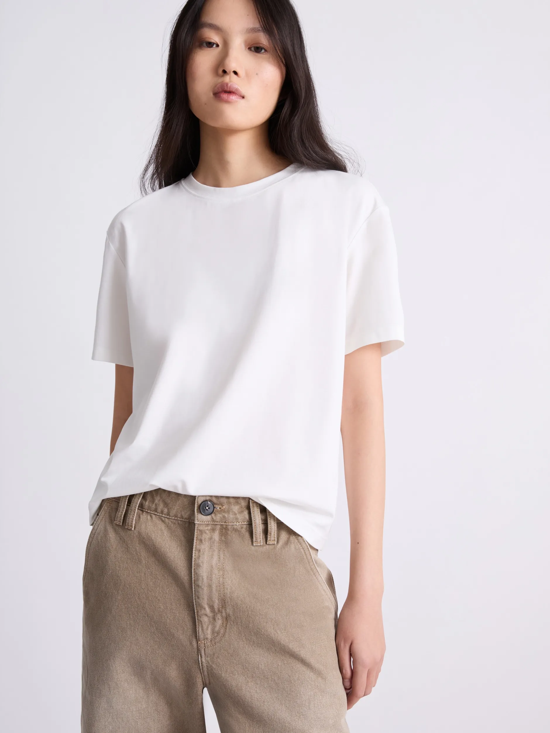 T-shirt boxy - BIANCO