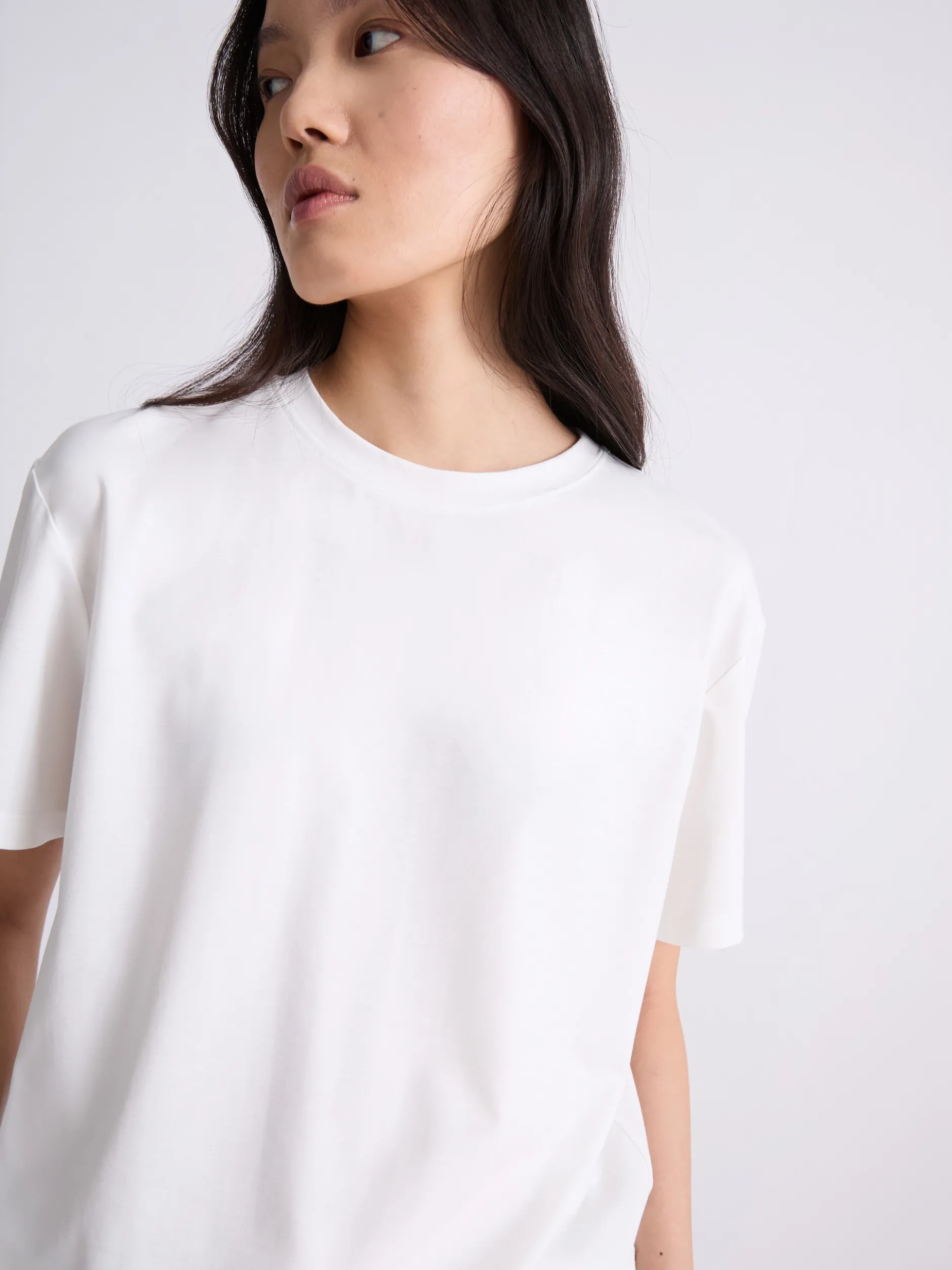 T-shirt boxy - BIANCO