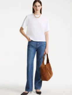 T-shirt boxy - BIANCO OTTICO