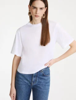 T-shirt boxy - BIANCO OTTICO