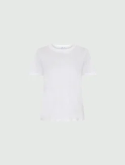 T-shirt in jersey di puro cotone - BIANCO OTTICO