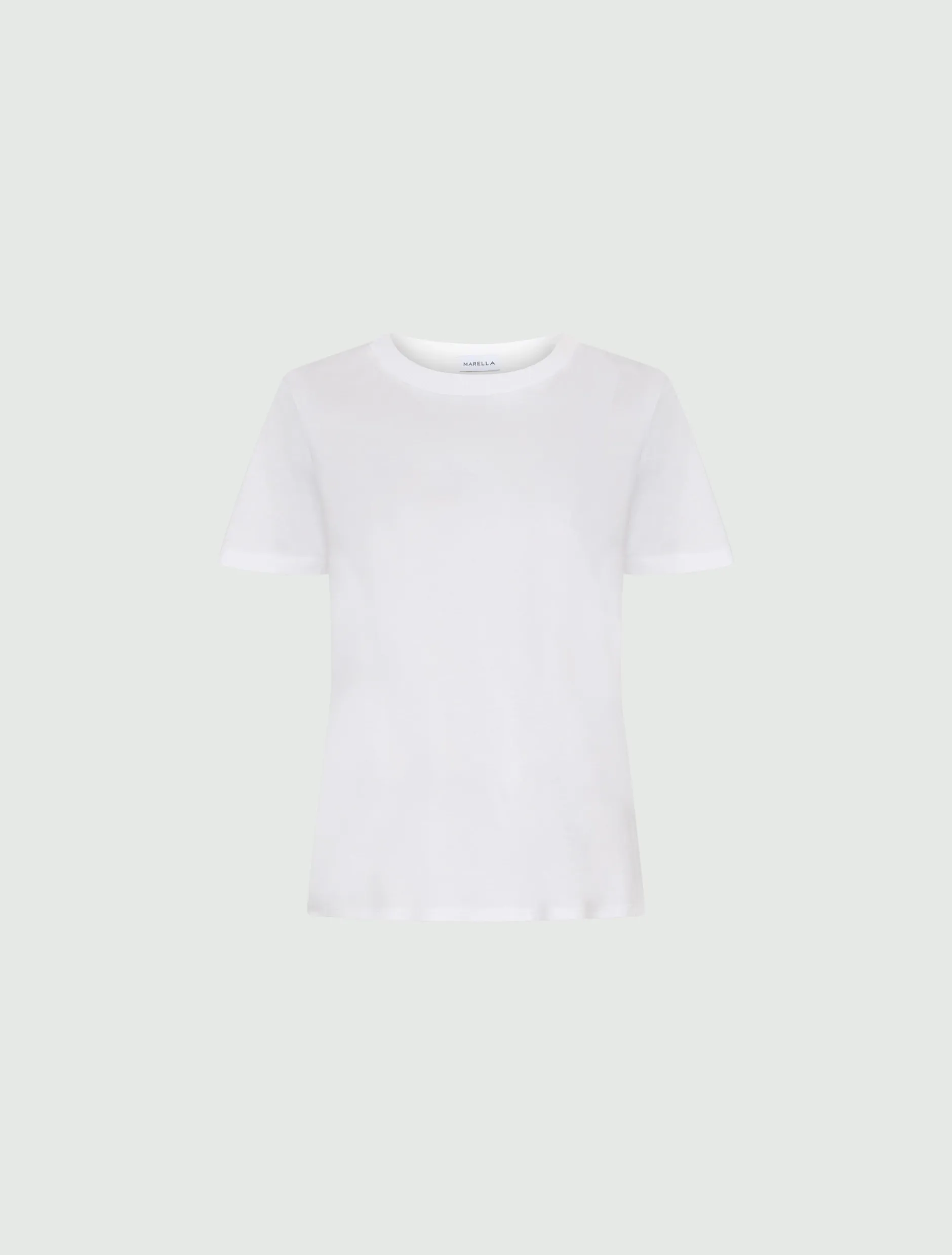 T-shirt in jersey di puro cotone - BIANCO OTTICO