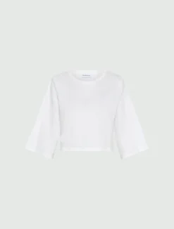 T-shirt in jersey mercerizzato - BIANCO OTTICO