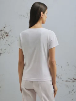 T-shirt in puro cotone - ROSA